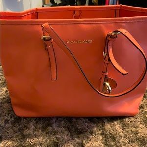 Orange Michael kors slightly used